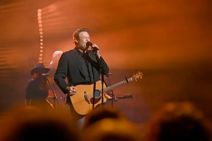 Orange-lit performance